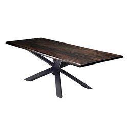 COUTURE SEARED WOOD DINING TABLE 96" by Nuevo Living