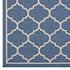 Hollis Moroccan Quatrefoil Trellis 4X6 Indoor And Outdoor Area Rug In Blue And Beige by Modway Furniture