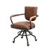 FOSTER Industrial DESK CHAIR - SOFT BROWN by Moes Home