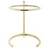 Winnie Gold Stainless Steel End Table In Gold by Modway Furniture