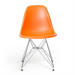 Lucy Side Chair - Orange - Set Of 2 by Aeon Furniture