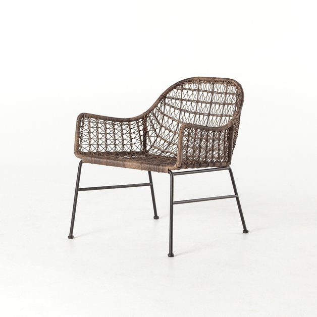 Bandera Outdoor Woven Club Chair by Four Hands