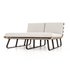 Dimitri Outdoor Double Chaise-Stone Grey by FOUR HANDS