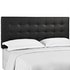 Barmore Tufted Full / Queen Upholstered Faux Leather Headboard In Black by Modway Furniture