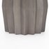 Gem Outdoor End Table In Dark Grey by FOUR HANDS