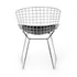 Vienna Side Chair -Stainless Steel-Black Leather by Aeon Furniture