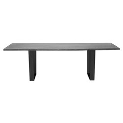 VERSAILLES OXIDIZED GREY WOOD DINING TABLE by Nuevo Living