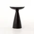 Marlow Mod Pedestal Table-Brushed Bronze by FOUR HANDS