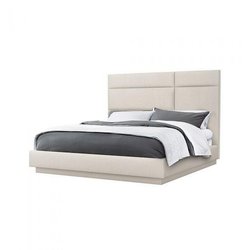 Quadrant California King Bed in Pearl by interlude