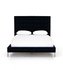 Rennie Tall King Bed-Plush Navy by Four Hands