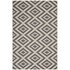Leppla Geometric Diamond Trellis 9X12 Indoor And Outdoor Area Rug In Gray And Beige by Modway Furniture