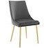 Alvin Modern Accent Performance Velvet Dining Chair In Gray by Modway Furniture