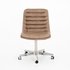 Malibu Industrial Desk Chair In Natural Washed Mushroo by FOUR HANDS