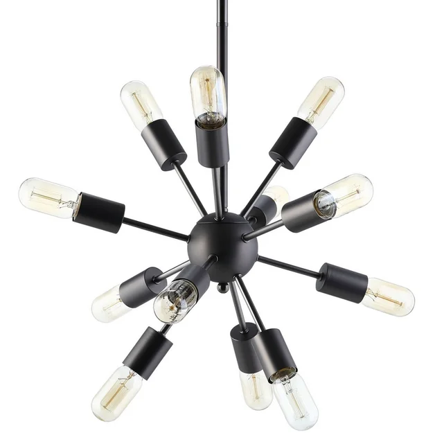 Colosimo Metal Chandelier In Black by Modway Furniture