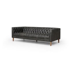 Williams Sofa In 75" In Nw Ebony by FOUR HANDS