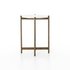 Adair Side Table-Raw Brass by FOUR HANDS