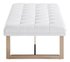 Oppland White Bench by tov furniture