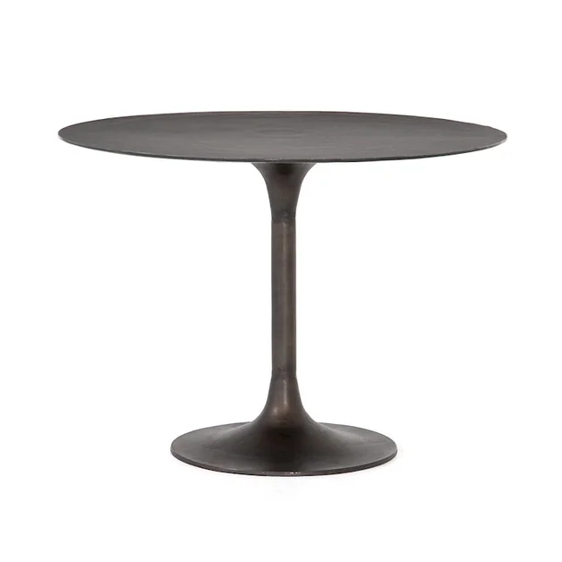 SIMONE BISTRO TABLE-ANTIQUE RUST by FOUR HANDS