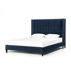Jefferson King Bed-Indigo by Four Hands