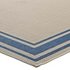 Haston Solid Border 9X12 Indoor And Outdoor Area Rug In Blue And Beige by Modway Furniture