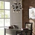 Colosimo Metal Chandelier In Black by Modway Furniture