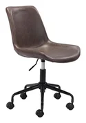 Byron Office Chair Brown by Zuo Modern