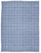 CARTOLA RUG 8X10 in BLUE/IVORY by Dovetail
