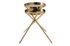 OLIVIA SIDE TABLE IN GOLD METAL TOP by Nuevo Living