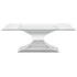 PRAETORIAN CLEAR GLASS DINING TABLE by Nuevo Living