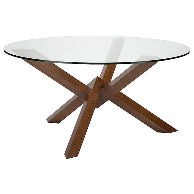COSTA CLEAR GLASS DINING TABLE by Nuevo Living