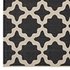 Selena Moroccan Trellis 9X12 Indoor And Outdoor Area Rug In Black And Beige by Modway Furniture