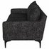 ANDERS TRIPLE SEAT SOFA in SALT & PEPPER FABRIC with BLACK LEGS by Nuevo Living