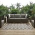 Selena Moroccan Trellis 9X12 Indoor And Outdoor Area Rug In Gray And Beige by Modway Furniture