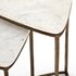 Raine End Tables, Set Of 3-Marble by FOUR HANDS