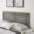 Herman Full Wood Platform Bed With Splayed Legs In Gray by Modway Furniture