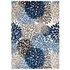 Eloise Vintage Classic Abstract Floral 9X12 Area Rug In Blue, Brown And Beige by Modway Furniture