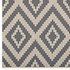 Leppla Geometric Diamond Trellis 4X6 Indoor And Outdoor Area Rug In Gray And Beige by Modway Furniture