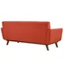 Anthem Upholstered Fabric Loveseat In Atomic Red by Modway Furniture